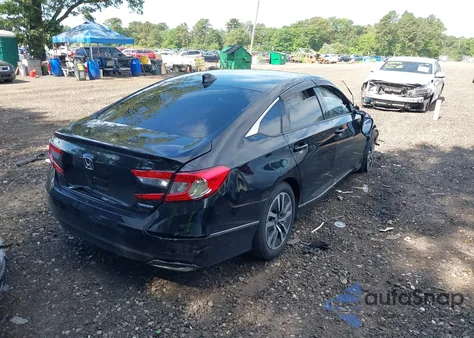 2018 Honda Accord Hybrid Ex-L from USA, damaged, VIN 1HGCV3F58JA008329